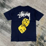STÜSSY SHIRT - DICES - Blauw
