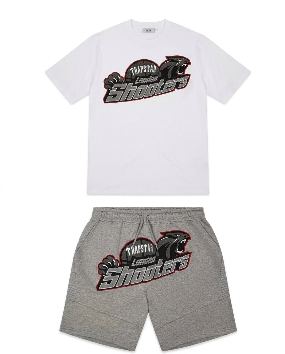 Trapstar Shooters Zomerset - Wit/Grijs - Wit/Grijs