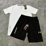Under Armour Zomer Set - Wit/Zwart - Wit/Zwart