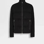 Zegna Oasi Cashmere Full Zip Blouson - Zwart