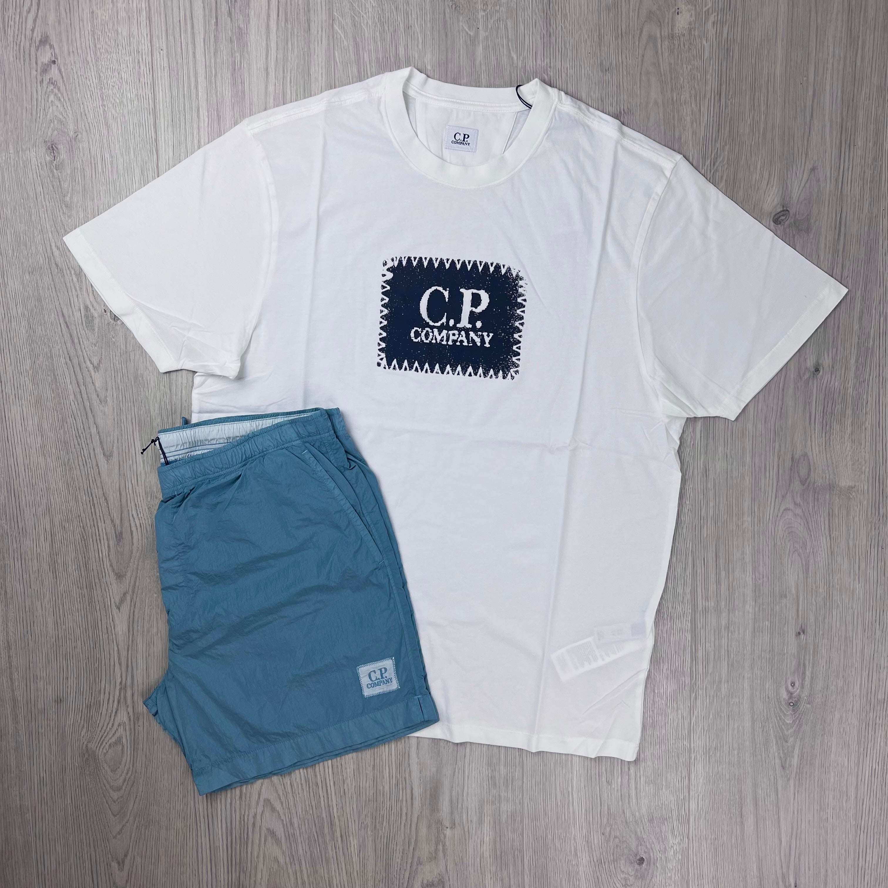CP Company Zomerset — Wit / Zilverblauw