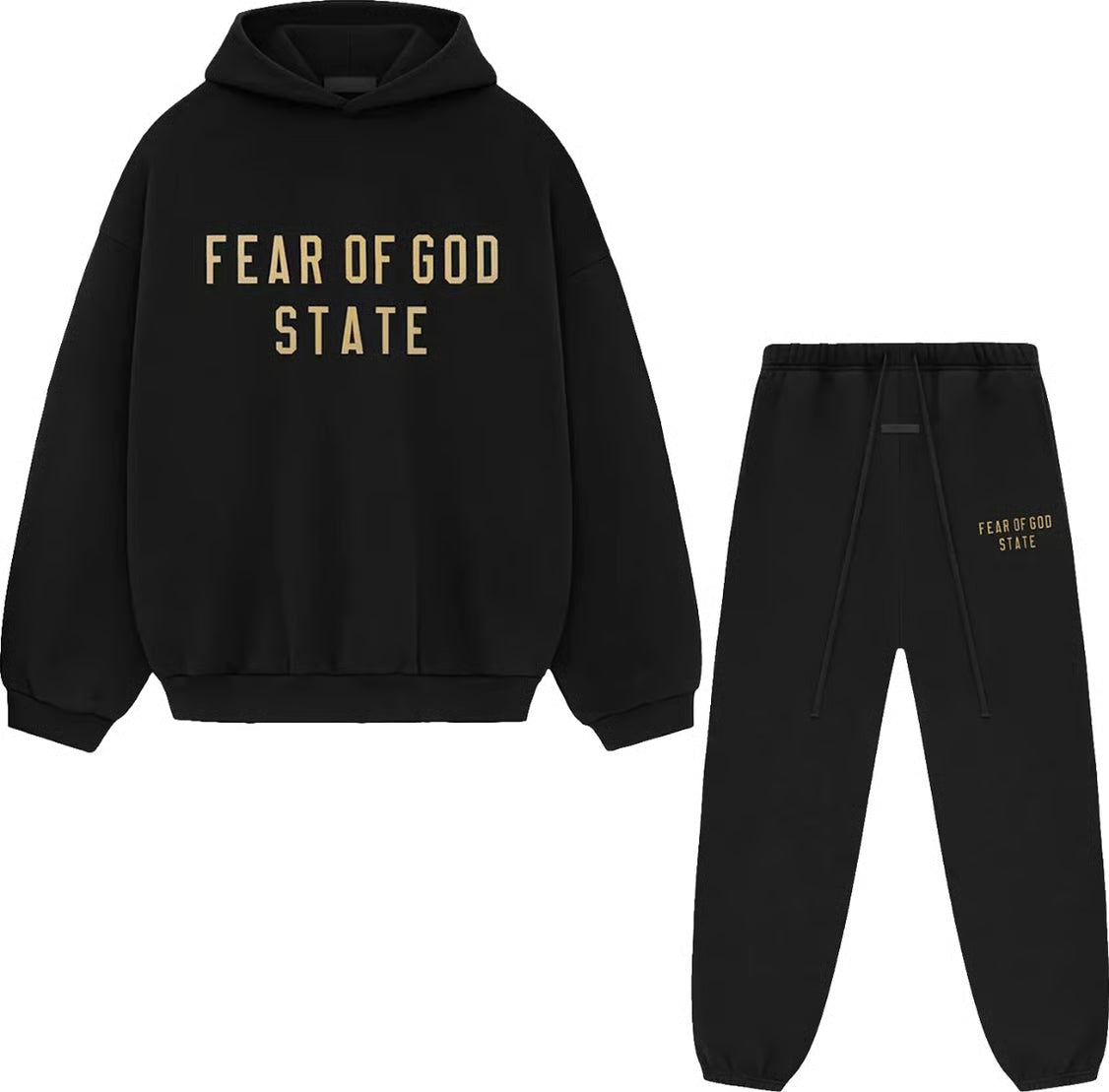 Fear of God Essentials State Set – Heather Grey | Hoodie & Jogger