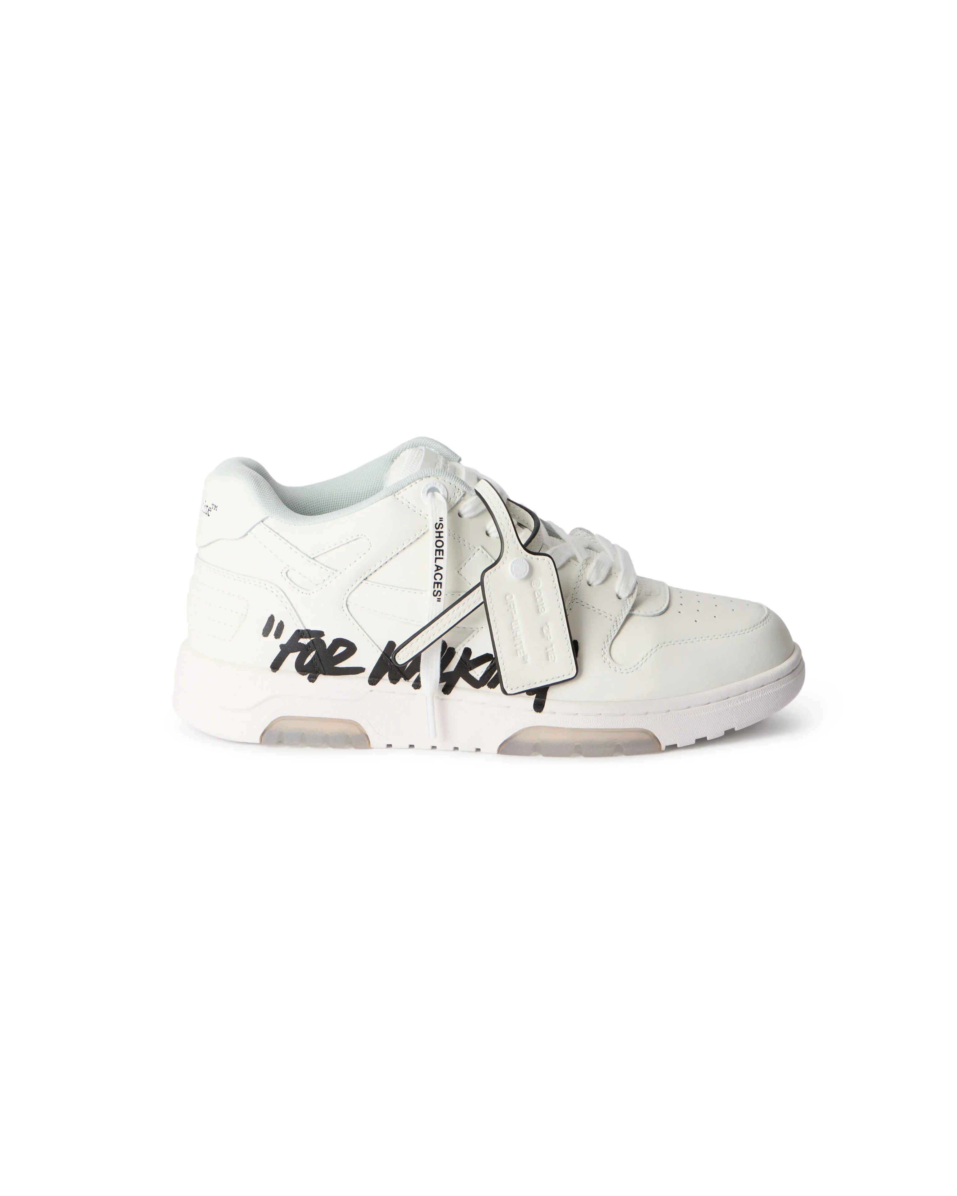 Off White Out Of Office - Wit/Beige — productfoto op witte achtergrond — brongetrouwe fotobewerking 2026-10-02