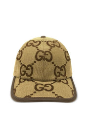 Gucci GG Jumbo Baseball Cap Beige