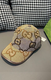 Gucci GG Jumbo Baseball Cap Beige