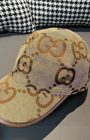 Gucci GG Jumbo Baseball Cap Beige