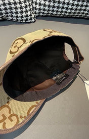Gucci GG Jumbo Baseball Cap Beige