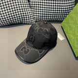 Gucci GG Jumbo Baseball Cap Black