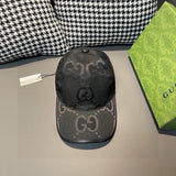 Gucci GG Jumbo Baseball Cap Black