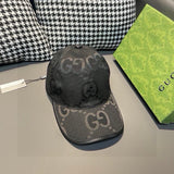 Gucci GG Jumbo Baseball Cap Black
