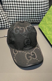 Gucci GG Jumbo Baseball Cap Black