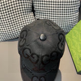 Gucci GG Jumbo Baseball Cap Black