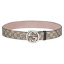 Gucci GG Supreme Riem - Bruin