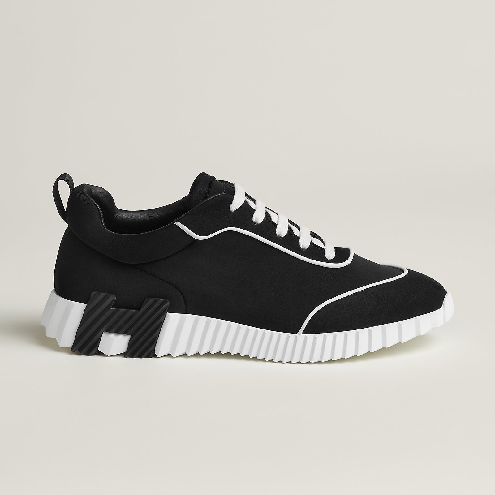 Hermes Bouncing Sneaker Black Lined