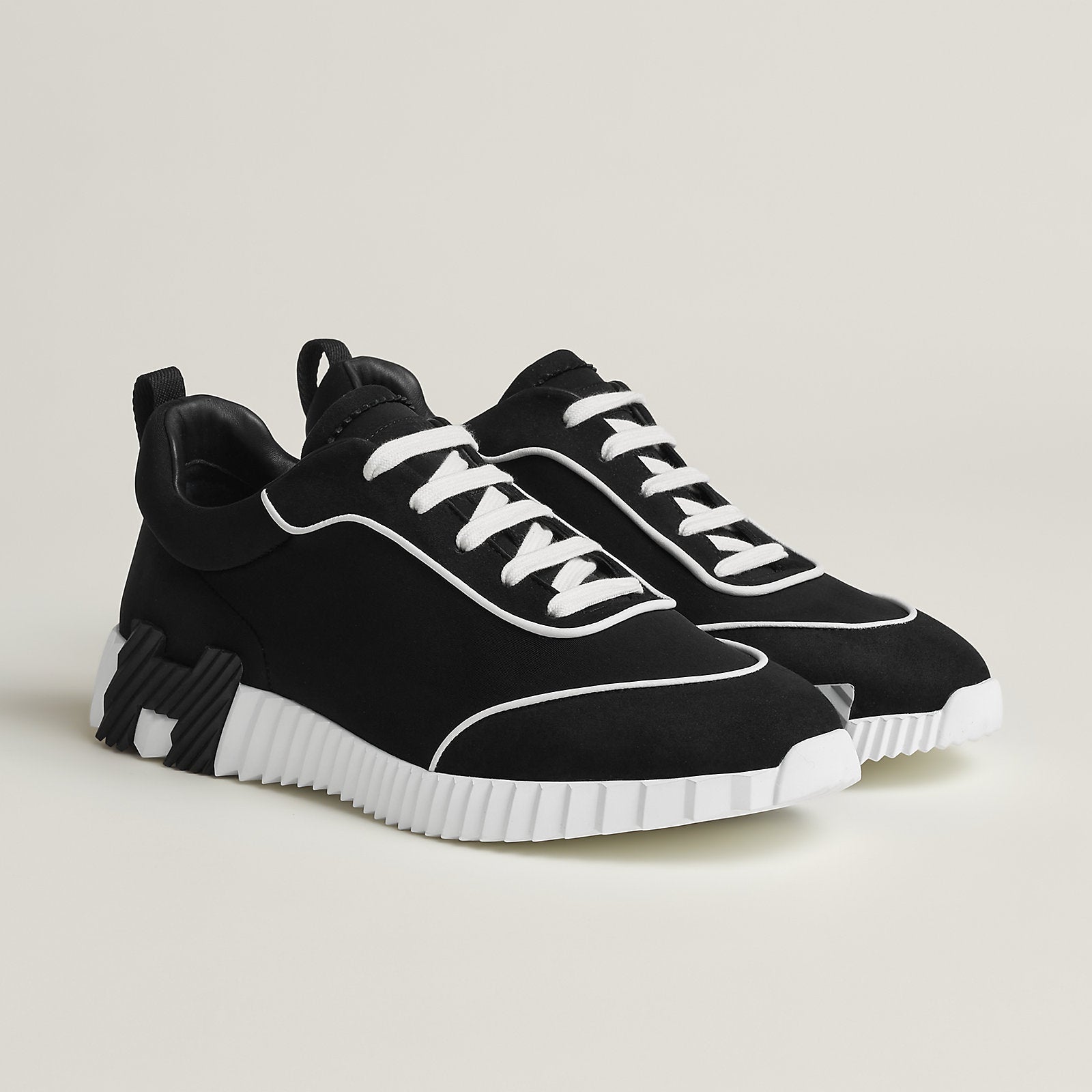 Hermes Bouncing Sneaker Black Lined