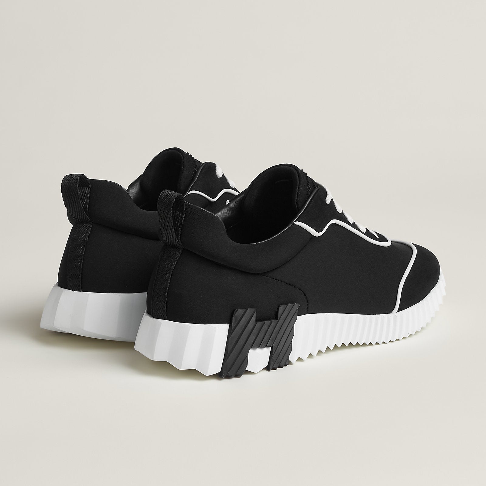 Hermes Bouncing Sneaker Black Lined
