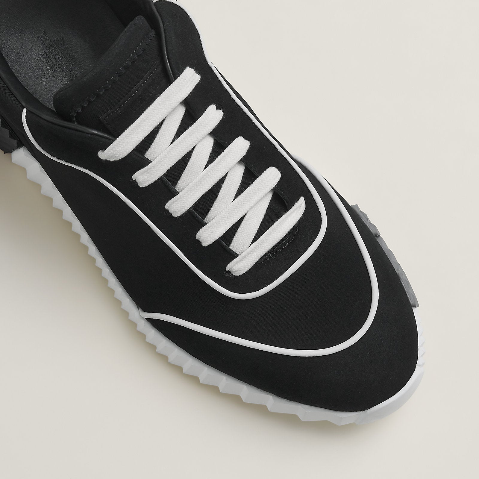 Hermes Bouncing Sneaker Black Lined