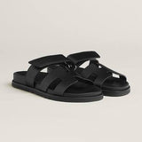 Hermes Slippers - Zwart