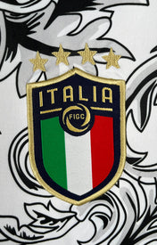 Italy "Versace" White Limited Jersey
