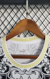 Italy "Versace" White Limited Jersey