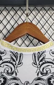 Italy "Versace" White Limited Jersey