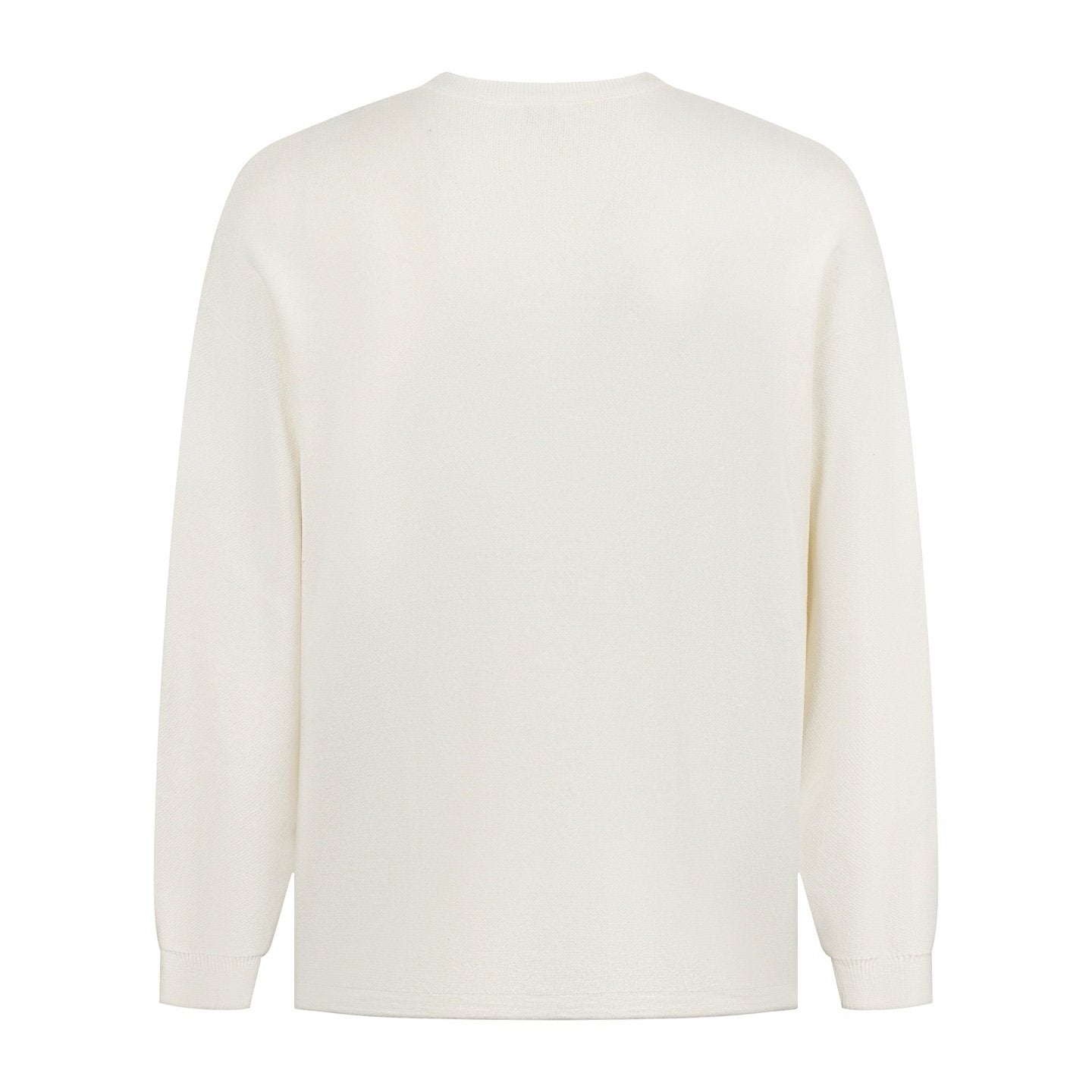 Loewe Anagram Sweater In Cotton Blend White