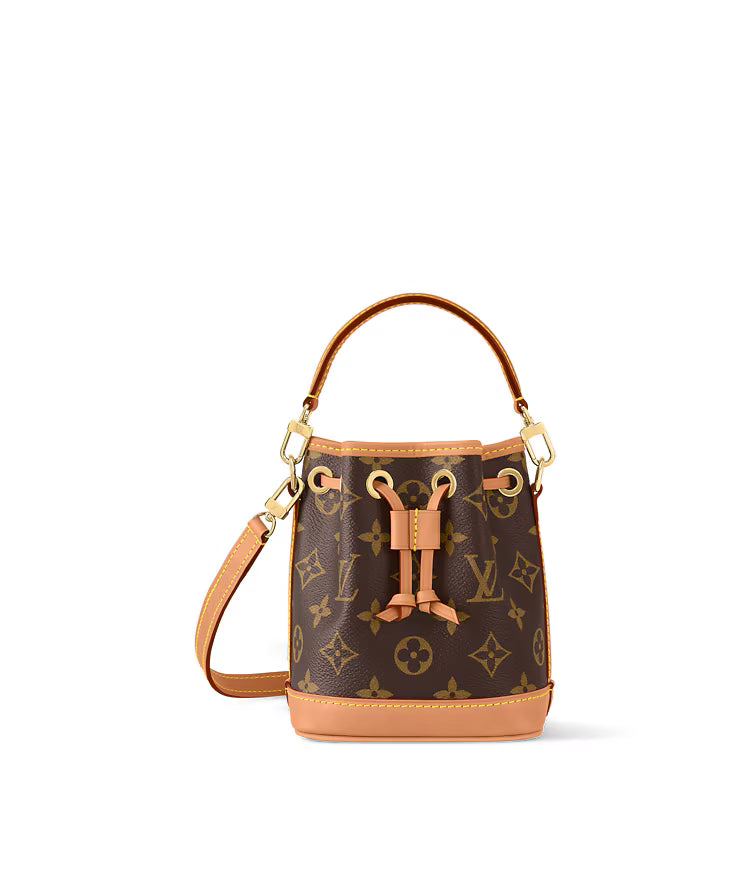 Louis Vuitton Nano Noe – Bruin Monogramdesign