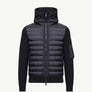 Moncler Cardigan Capuchon - Navy Blauw