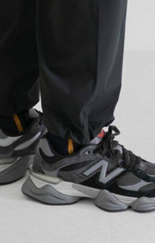New Balance 9060 Black Castlerock Grey - Zwart