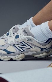New Balance 9060 Moonrock Linen - Navy Beige