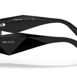 Prada Geometric Logo Sunglasses – Black