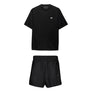 Prada Triangle Logo T-Shirt & Shorts Set - Zwart