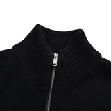 Prada Zip Up Cashmere Black