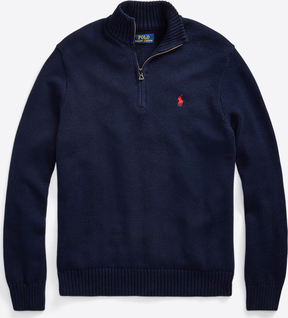 Ralph Lauren Half-Zip Sweater (Premium wol)