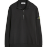Stone Island Quarter Zip - Zwart