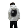 STÜSSY HOODIE - BALL FADE - Zwart