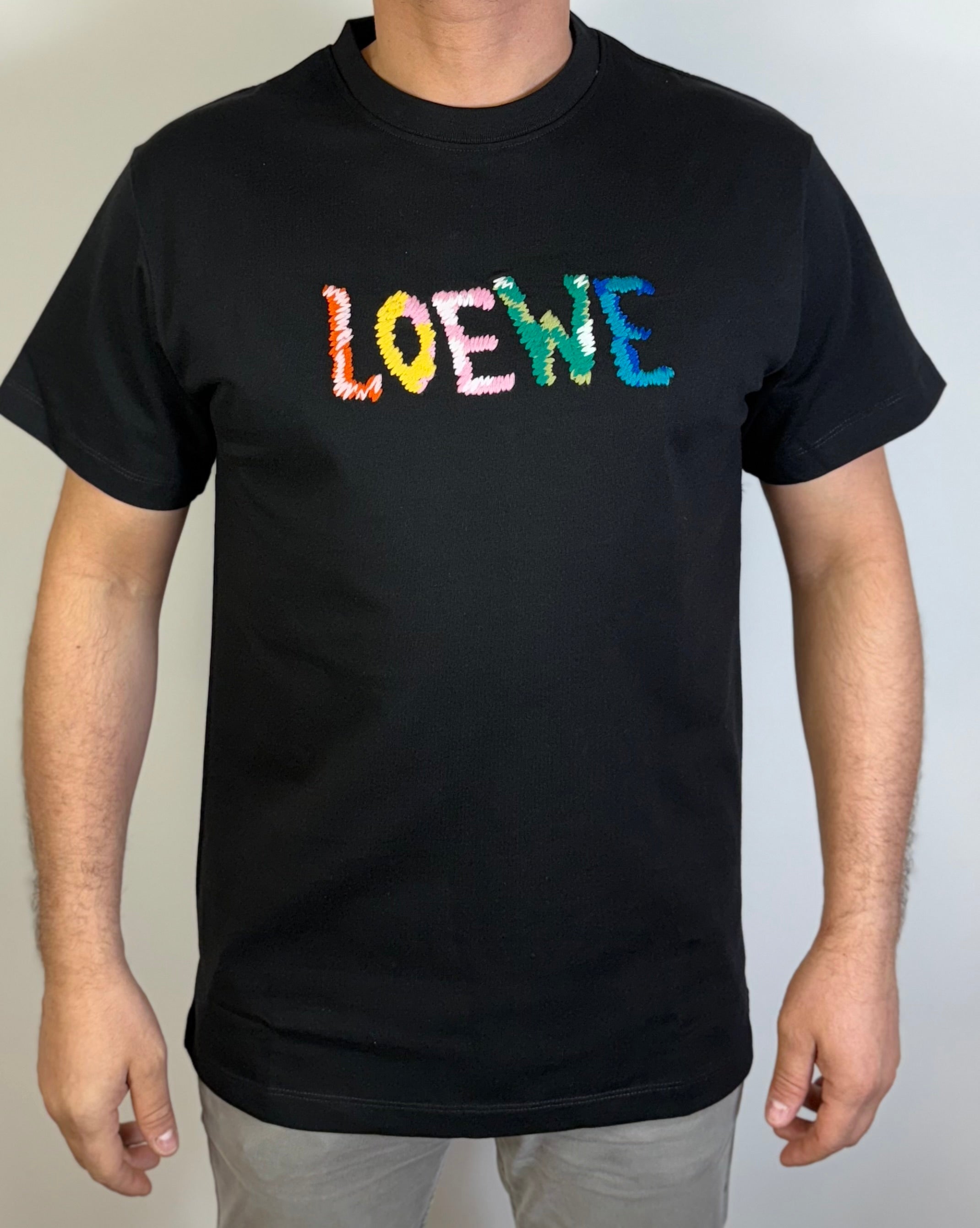 Loewe T-Shirt — Zwart (Print)