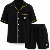 Casablanca Badstof Zomerset — Zwart / Geel